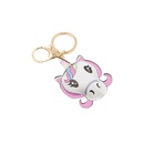 New unicorn pu leather anime cartoon bag boutique small pendant bag key chain accessoriespicture8