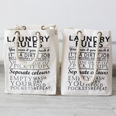 Petit sac portable de style européen et américain sac de rangement pour courses cuisine salle de bain maison pliante maison