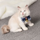 Japanischer Stil Bowknot Katzenhalsband PU Haustier Katzenhalsband Glocke Fliege Heimtierbedarfpicture10