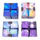 Color printing starry sky unlimited Rubiks cube flip cube pocket finger Rubiks cube decompression educational toypicture8