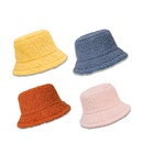 New autumn and winter hats Teddy cashmere fisherman hat warm and cold sunshade widebrimmed face small basin hat Korean trendpicture21
