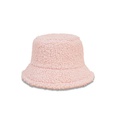New autumn and winter hats Teddy cashmere fisherman hat warm and cold sunshade widebrimmed face small basin hat Korean trendpicture24