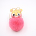 Boutique Cute Cartoon Tiger Fur Ball Keychain Handbag Pendant Tiger Year Car Plush Pendant Activity Small Giftpicture27