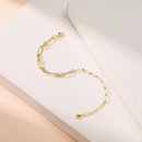 Copper Plating 18K Real Gold Bracelet Female European And American INS SpecialInterest Design Light Luxury Minimalist Chain Popular Yiwu Small Jewelrypicture14