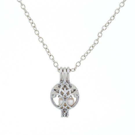 Neue heiße Verkaufs-öffnbare Perlenkäfig-kleine Foto-Kasten-Baum des Lebens-Anhänger-Halskette's discount tags