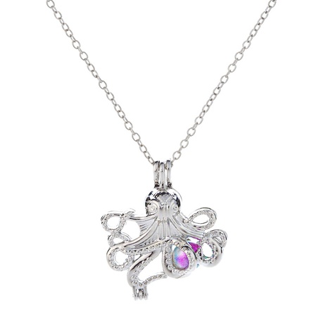 nouveaux accessoires couleur bohème perle cage poulpe bricolage pendentif bijoux collier NHDB439837's discount tags