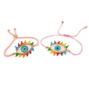 Bohemian ethnic style devils eyes Miyuki rice beads rainbow beaded bracelet femalepicture14
