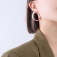 fashion hollow circle titanium steel earringspicture31