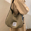 Autumn and winter largecapacity bag 2021 new female bag canvas bag shoulder armpit bagpicture21
