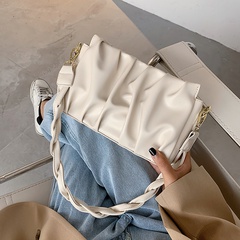 2021 new trendy fashion wild one-shoulder underarm bag Korean messenger small square bag