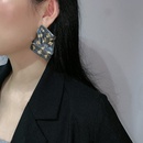 exaggerated metal folds gold foil irregular earrings S925 silver needle trendy personality geometric earringspicture9