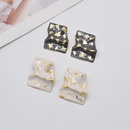 exaggerated metal folds gold foil irregular earrings S925 silver needle trendy personality geometric earringspicture12