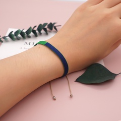 Grenz überschreiten der Großhandel gewebtes Armband Paar Stil einfaches Design All-Match Modestil kleine Hände verstellbare Accessoires Großhandel