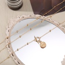 personality creative round bead necklace sweater chain simple retro coin ball necklacepicture13