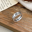 CrossBorder Vintage Carved Butterfly Ring Creative Personality Single Ring Index Finger Ring Shine Knuckle Ringpicture10