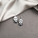 Halloween ear accessories ghost skull earrings exaggerated creativity funny personality earrings ear hookpicture12