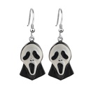 Halloween ear accessories ghost skull earrings exaggerated creativity funny personality earrings ear hookpicture13