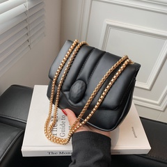 Cross-Border New Arrival 2021 Autumn Simplicity Women's Small Square Bag Chain Crossbody Bag Ins Online Influencer Fashion Mobile Coin Purse