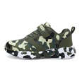 autumn new childrens leather camouflage sneakers student military training running shoes boys and girls shoespicture56