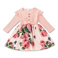 Girls skirts Europe and America autumn longsleeved dress childrens clothingpicture17