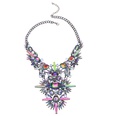 Collier de mode europen et amricain color en alliage diamant collier personnalis bijoux en cristal colorpicture9