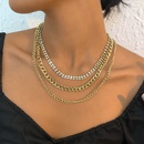 punk style chain necklace personality exaggerated diamond necklace hip hop retro multilayer necklacepicture18