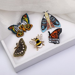 new brooch European and American drip brooch butterfly bee insect brooch clothing accessories wholesale