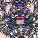 Collier de mode europen et amricain color en alliage diamant collier personnalis bijoux en cristal colorpicture6