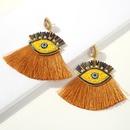 Fun Fancy Color Diamond Eye Tassel Earringspicture5
