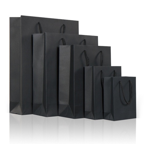 sacs en carton noir en gros NHSEX471318's discount tags