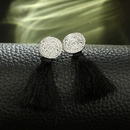 new alloy wheat earrings Bohemia ethnic style fringed geometric metal grain earringspicture14