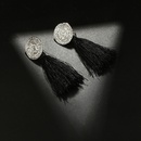 new alloy wheat earrings Bohemia ethnic style fringed geometric metal grain earringspicture15