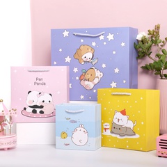 Cute Cartoon Handbag Children's Day Gift Bag Birthday Favors Packing Bag Gift Bag Paper Bag in Stock Wholesale