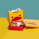 Caja de regalo creativa pequea de dibujos animados de pato amarillo bolsa de regalo Linda imagen de dibujos animados nios Regalo De vacaciones porttilpicture13