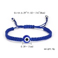 Bracelet rglable de mode cratif nouveau bracelet oeil bleu bracelet tress corde rouge mauvais ilpicture18