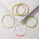 ethnic style multilayer bracelet bohemian style hit color beads color bracelet fivepiece setpicture10