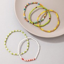 ethnic style multilayer bracelet bohemian style hit color beads color bracelet fivepiece setpicture12