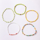 ethnic style multilayer bracelet bohemian style hit color beads color bracelet fivepiece setpicture15