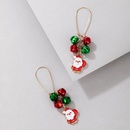 European and American new Christmas color pearl earrings irregular multicolor earringspicture12