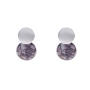 fashion round acrylic earrings Korean geometric earrings female wholesalepicture14