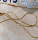 Wholesale Necklace Minimalist Chain Superfine Necklace Fashion Stacked Gold Titanium Steelpicture7