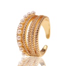 new fashion jewelry pearl microinlaid zircon full zircon index finger ringpicture11