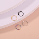 European and American Wish CrossBorder Hot Selling Ornament Personalized Simple Closed Ring Earring Eardrop Nose MultiPurpose Ring Interface Ringpicture9