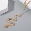 Europische und amerikanische einfache Schlangenkette Halskette kreativer Sternzeichen Anhnger Schmuckpicture11