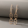 2021 European and American simple exaggerated geometric alloy earringspicture50