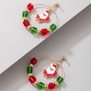 European and American new Christmas color pearl earrings irregular multicolor earringspicture9