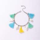 2021 ethnic style color fringed shell beach style single layer simple anklet femalepicture11