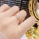 18KGP retro open ring trend fashion flower ring womenpicture3