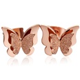 Women39s Titanium Steel Hypoallergenic Stud Earrings Hello Jewelry Wholesalepicture4