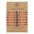 New Evil Eye Bracelet 6 Pack Blue Eye Bracelet Fashion Braided Adjustable Braceletpicture16